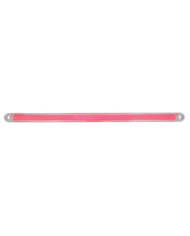 UP36864-24 LED Dual Function 12" GloLight Bar (Stop, Turn & Tail) - Red LED/Clear Lens (Card)