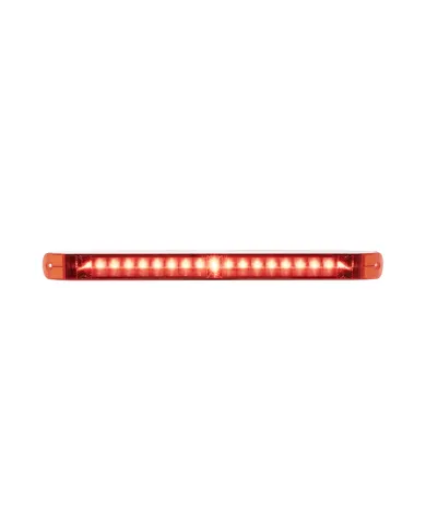 UP36887-19 LED 17" Light Bar (Stop, Turn & Tail) -Red LED & Lens