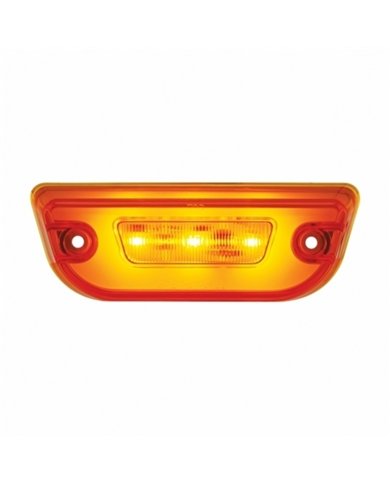 UP36891-11 LED GloLight Cab Light For Peterbilt 579 & Kenworth T680/T770/T880 - Amber LED/Amber Lens