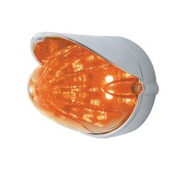UP37300-19 LED Watermelon Grakon 1000 Flush Mount Kit With Visor - Amber LED/Dark Amber Lens