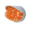 UP37300-19 LED Watermelon Grakon 1000 Flush Mount Kit With Visor - Amber LED/Dark Amber Lens