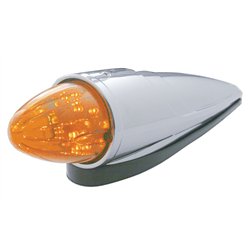 UP37307-19 LED Watermelon Grakon 1000 Style Cab Light Kit - Amber LED/Dark Amber Lens