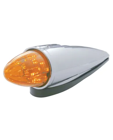 UP37307-19 LED Watermelon Grakon 1000 Style Cab Light Kit - Amber LED/Dark Amber Lens