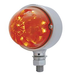 UP37309-17 LED Watermelon Single Face Light - Amber LED/Dark Amber Lens