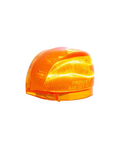 UP38002-5 LED Dual Function Guide 682-C Headlight Turn Signal Light - Amber LED/Amber Lens