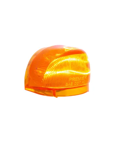 UP38002-5 LED Dual Function Guide 682-C Headlight Turn Signal Light - Amber LED/Amber Lens
