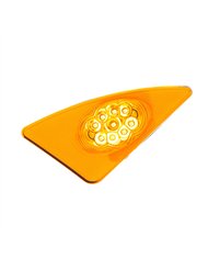 UP38037-9 LED Competition Series Fender Light For 2007-2017 Kenworth T660 (Driver) -Amber LED/Lens
