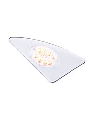 UP38040-9 LED Competition Series Fender Light For 2007-2017 Kenworth T660 (Passenger) -Amber LED/Clear Lens