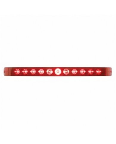 UP38469-11 LED 17" Light Bar Only (Stop, Turn & Tail) - Red LED/Red Lens