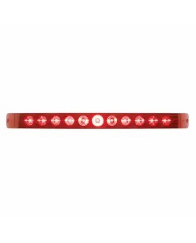 UP38469-11 LED 17" Light Bar Only (Stop, Turn & Tail) - Red LED/Red Lens