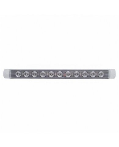 UP38470-11 LED 17" Light Bar Only (Stop, Turn & Tail) - Red LED/Clear Lens