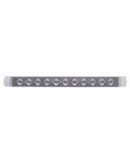 UP38470-11 LED 17" Light Bar Only (Stop, Turn & Tail) - Red LED/Clear Lens