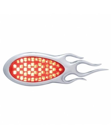 UP38812-39 LED "Inferno" Light (Stop, Turn & Tail) - Red LED/Red Lens