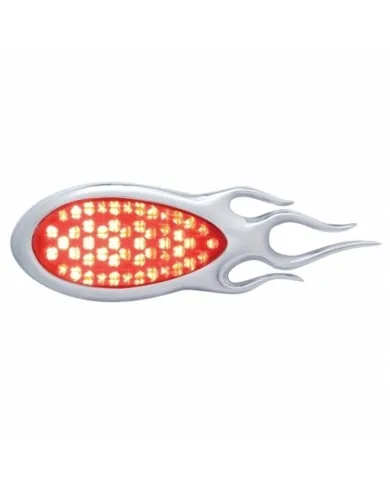 UP38812-39 LED "Inferno" Light (Stop, Turn & Tail) - Red LED/Red Lens