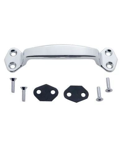 UP10960-Chrome Die Cast Grab Handle Kit With Mounting Hardware