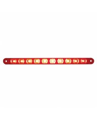 UP38943-10 LED 9" Light Bar (Stop, Turn & Tail) - Red LED/Red Lens