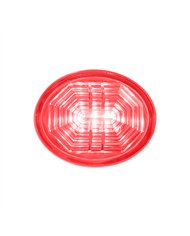 UP39241-3 LED Oval Clearance/Marker Light-Red LED/Red Lens