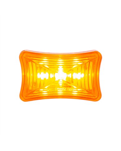 UP39245-3 LED Rectangular Clearance/Marker Light-Amber LED/Amber Lens