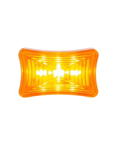 UP39245-3 LED Rectangular Clearance/Marker Light-Amber LED/Amber Lens