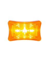 UP39245-3 LED Rectangular Clearance/Marker Light-Amber LED/Amber Lens