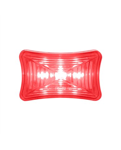 UP39246-3 LED Rectangular Clearance/Marker Light-Red LED/Red Lens