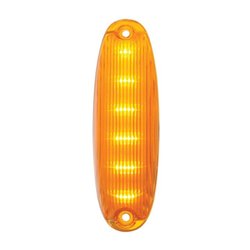 UP37554-6 Amber LED Cab Light For 2008-2017 Freightliner Cascadia - Amber Lens