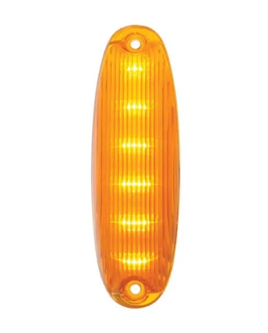 UP37554-6 Amber LED Cab Light For 2008-2017 Freightliner Cascadia - Amber Lens