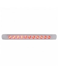 UP39691-11 LED 17" Light Bar With Bezel (Stop, Turn & Tail) - Red LED/Red Lens