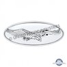 UP10964-Chrome Die Cast Oval Emblem - 3D Eagle