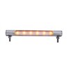UP37586-6 LED Stainless Steel Tube Light - Amber LED