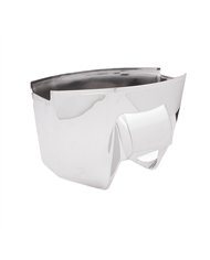 UP40905-Chrome Upper Steering Column Cover For 1997-2001 Kenworth W900/T800 And Peterbilt 379/378