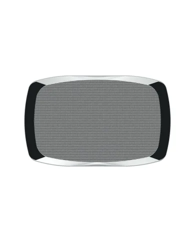 UP41185-Chrome Rectangular Speaker Cover For Peterbilt 389 (2008+), 388 (2008-2014),& 335 (2006-2014)