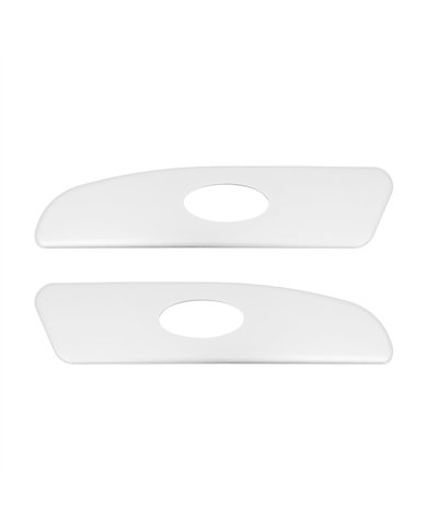 UP41239-Chrome Plastic Interior Door Panel Trim For Peterbilt 389 (2008+), 386/384 (2006-2016)