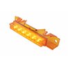 UP37593-6 LED Exterior Visor Light For 1996-2024 Volvo VNL-Amber LED/Amber Lens