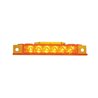 UP37593-6 LED Exterior Visor Light For 1996-2024 Volvo VNL-Amber LED/Amber Lens
