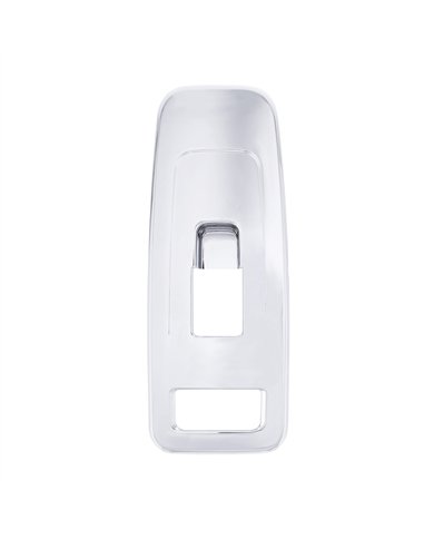 UP41554-Chrome Plastic Door Switch Cover For 2013-2024 Kenworth T680-Passenger
