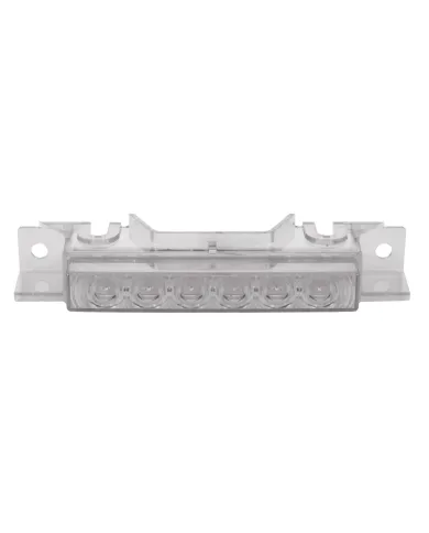 UP37594-6 LED Exterior Visor Light For 1996-2024 Volvo VNL-Amber LED/Clear Lens