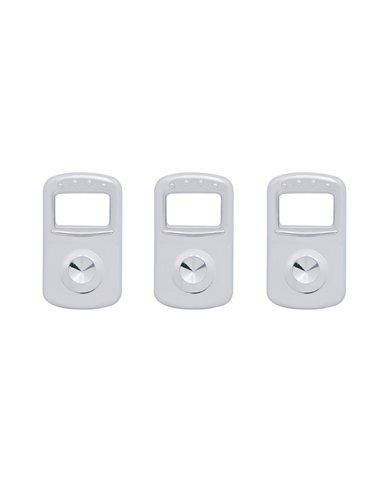 UP41701-Rocker Switch Cover For Kenworth/Peterbilt - Indented (Card of 3)
