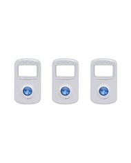 UP41703-Rocker Switch Cover For Kenworth/Peterbilt - Blue Crystal (Card of 3)