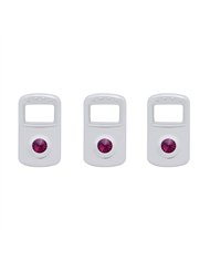 UP41706-Rocker Switch Cover For Kenworth/Peterbilt- Purple Crystal (Card of 3)