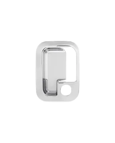 UP41710-Chrome Exterior Door Handle Cover For 2003+ Kenworth & 2004+Peterbilt Trucks - Driver