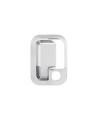 UP41710-Chrome Exterior Door Handle Cover For 2003+ Kenworth & 2004+Peterbilt Trucks - Driver