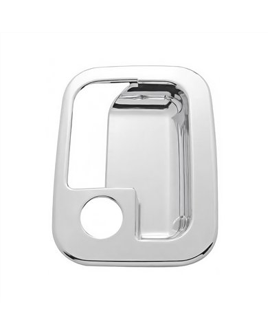 UP41713-Chrome Exterior Door Handle Cover For 2003+ Kenworth & 2004+ Peterbilt Trucks - Passenger