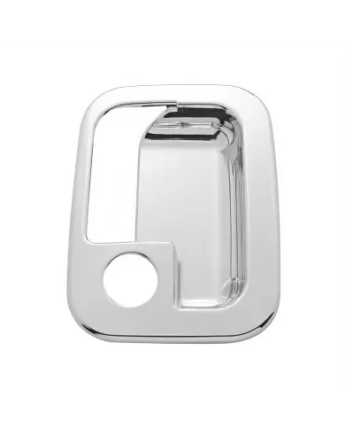 UP41713-Chrome Exterior Door Handle Cover For 2003+ Kenworth & 2004+ Peterbilt Trucks - Passenger