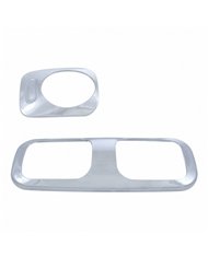 UP41734-Chrome Dome Light Cover For Peterbilt 389 (2008+), 388 (2008-2014), 387 (2006-2010), 386/384 (2006-2016)