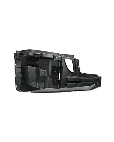 UP41790-Bumper Reinforcement With Wheel Aero Trim Holes For 2018-2024 Freightliner Cascadia - Passenger