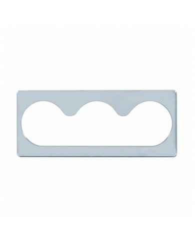 UP42204-Chrome A/C Control Cover For International ProStar (2008-2019), 9900/9400/9200 (2000-2010)