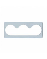 UP42204-Chrome A/C Control Cover For International ProStar (2008-2019), 9900/9400/9200 (2000-2010)