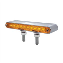 UP37632-20 LED 6-1/2" Double Face Light Bar - Amber LED/Amber Lens