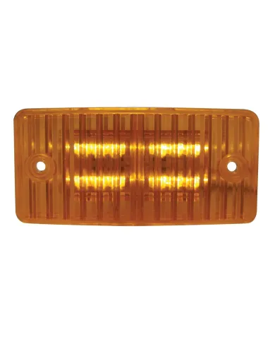 UP37645-12 LED Cab Light For Freightliner Century (1996-2011) And Columbia (2001-2017) - Amber LED/Amber Lens